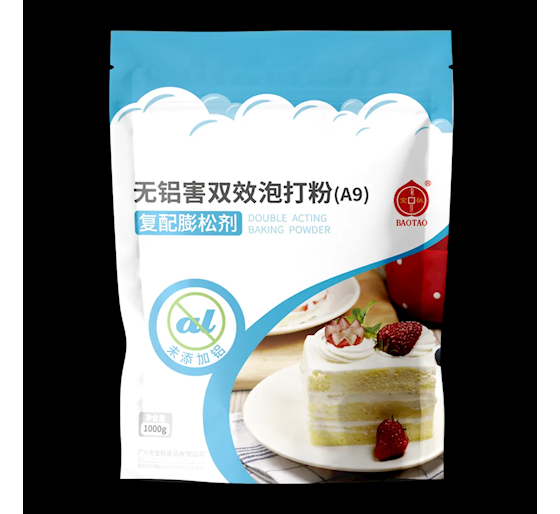 寶桃無鋁雙效泡大粉