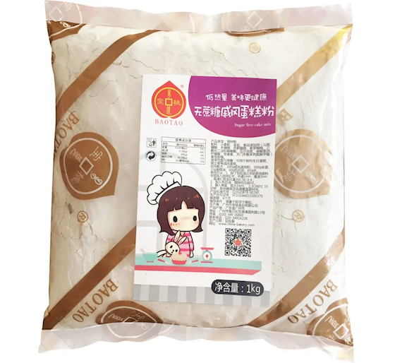 無(wú)蔗糖戚風(fēng)蛋糕粉